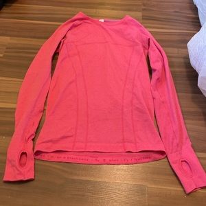 IVIVVA pink long sleeve active top